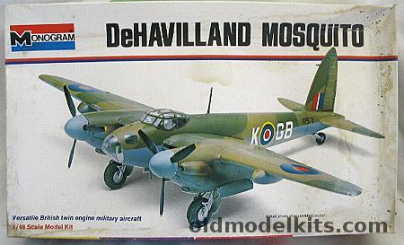 Monogram 1/48 Dehavilland Mosquito, 6849 0225 plastic model kit